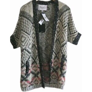 CAbi x Carol Anderson  Invitation Long Cardigan Provence Chunky Knit Small NWT